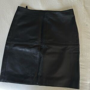 Brand new leather skirt